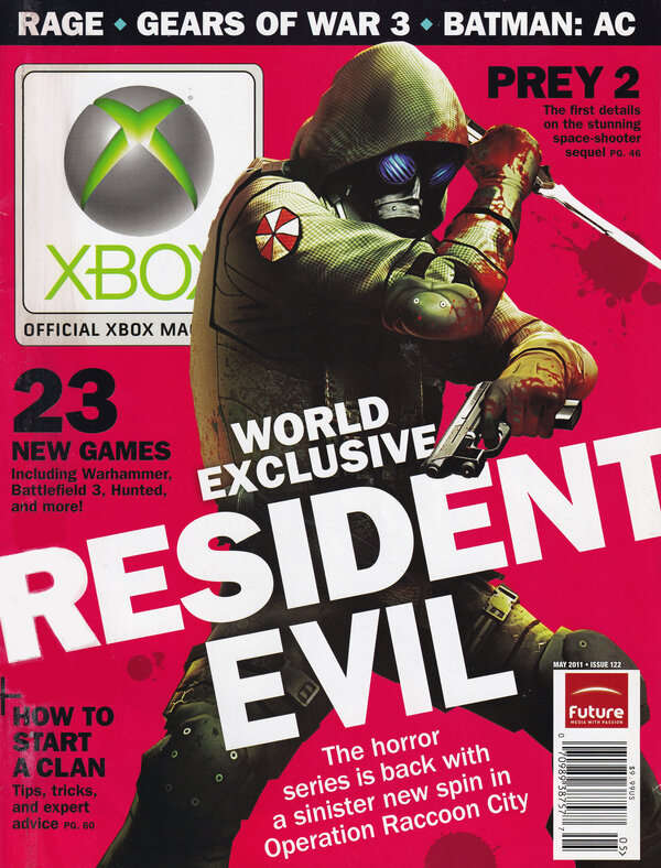 Official Xbox Magazine Issue 122 (May 2011) cover